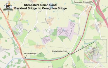 Shropshire Union Canal Backford Bridge to Croughton Bridge