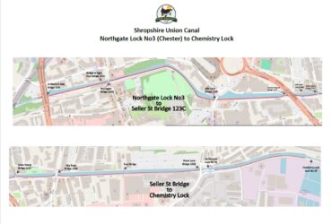 Shropshire Union Canal, Northgate Lock No3 to Chemistry Lock
